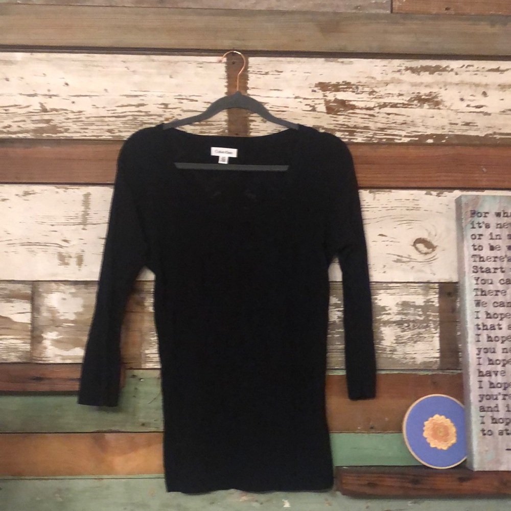 SOLD Animal Print Black Knit